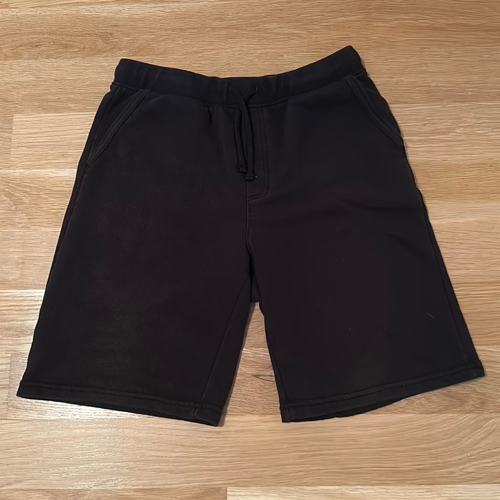 Plain Black Shorts